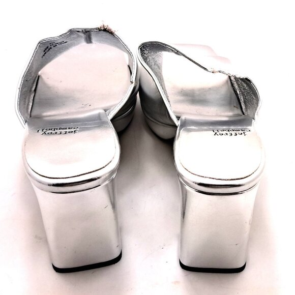 Jeffery Campbell Caviar Platform Slide Sandal - Size 10 - Picture 2 of 13